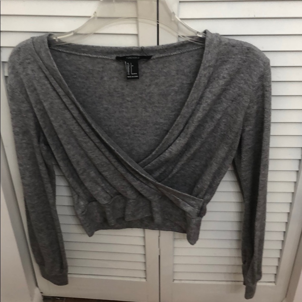 Forever 21 crop top sweater